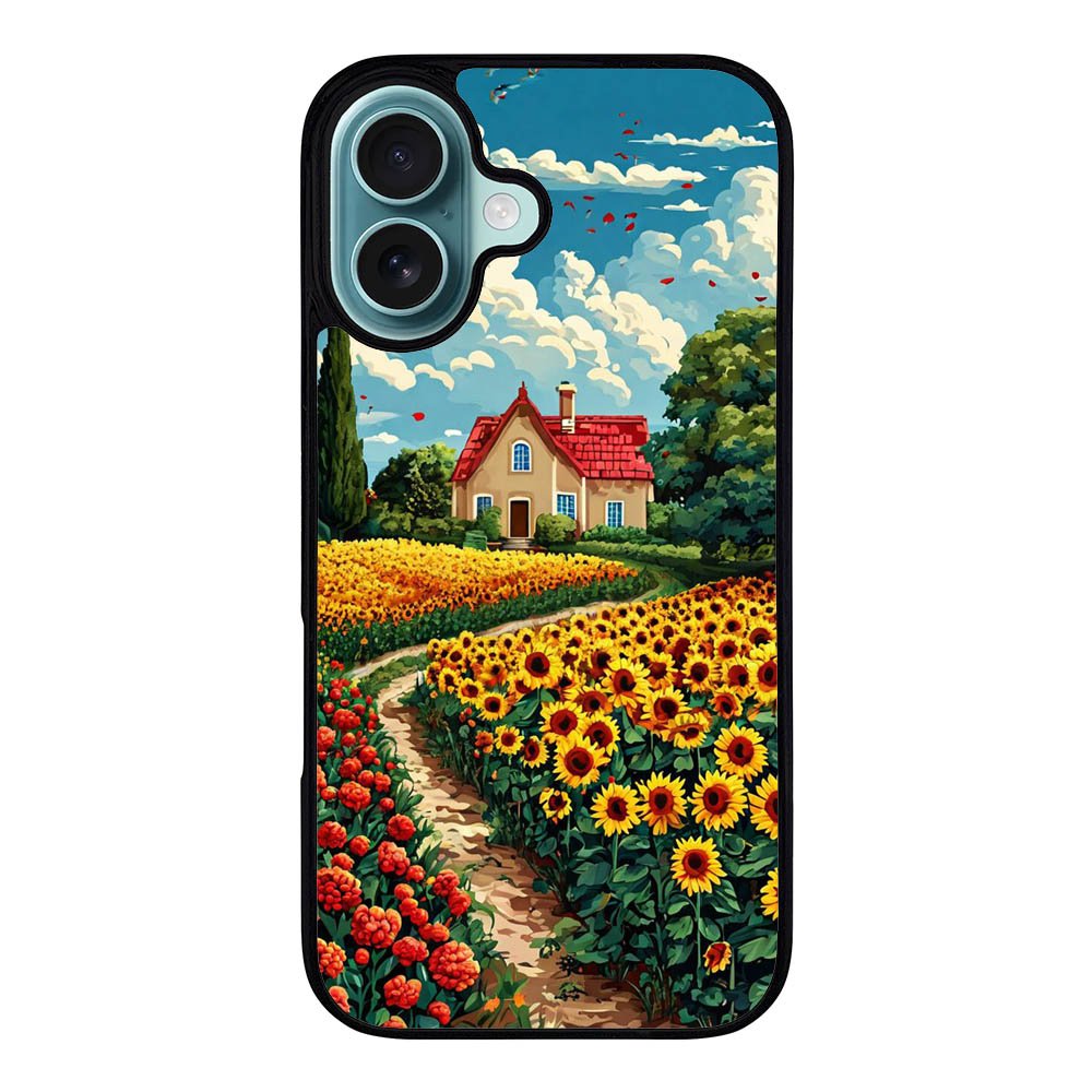 HOUSE SUNFLOWERS VL00318 iPhone 16 Case Cover