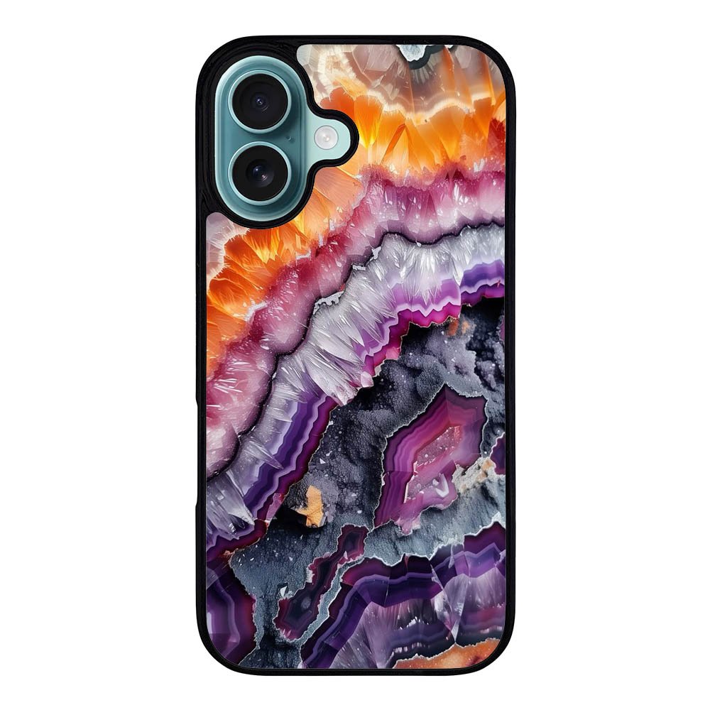 Purple geode Abalone VL0013 iPhone 16 Case Cover