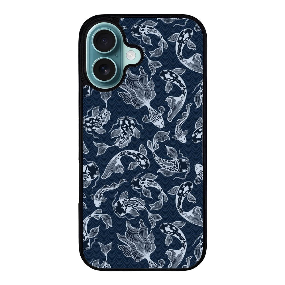 Koi fish abstract VL0023 iPhone 16 Case Cover