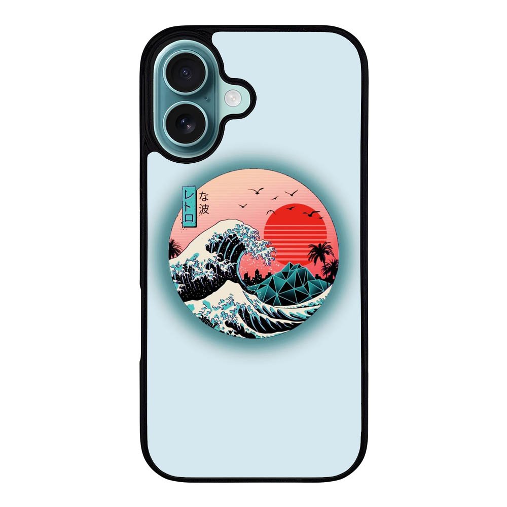 Aesthetic wave japan VL0217 iPhone 16 Case Cover