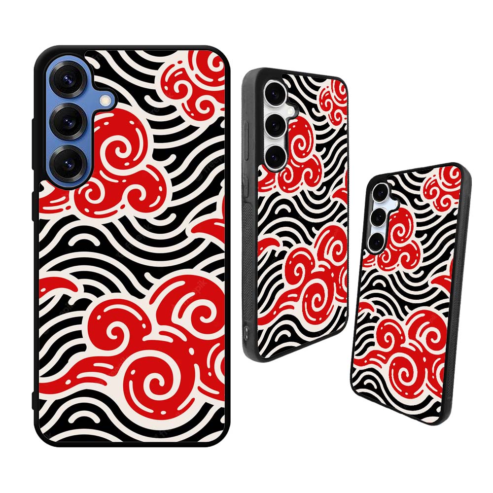 Japanese Pattern Samsung Galaxy S24 FE Case CRW0008