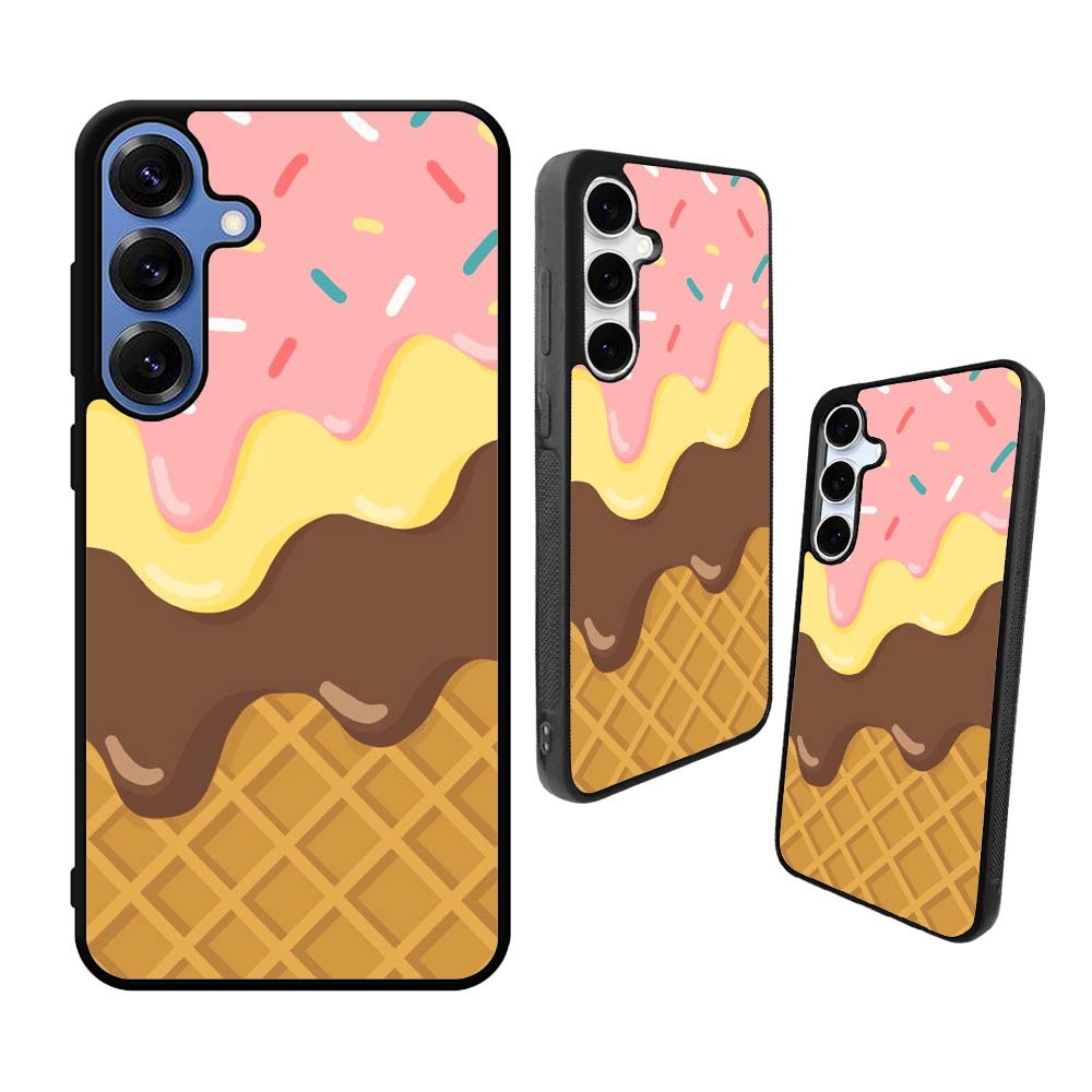 Wafel Ice Cream Toping Samsung Galaxy S24 FE Case CRW0002