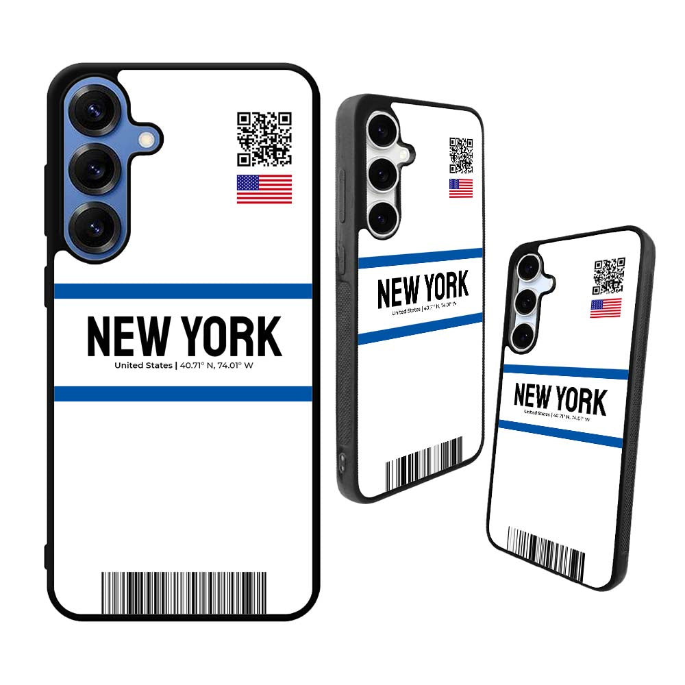 Travel New York City Samsung Galaxy S24 FE Case CRW0004