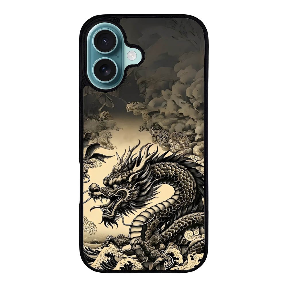 BLACK DRAGON VL000228 iPhone 16 Case Cover