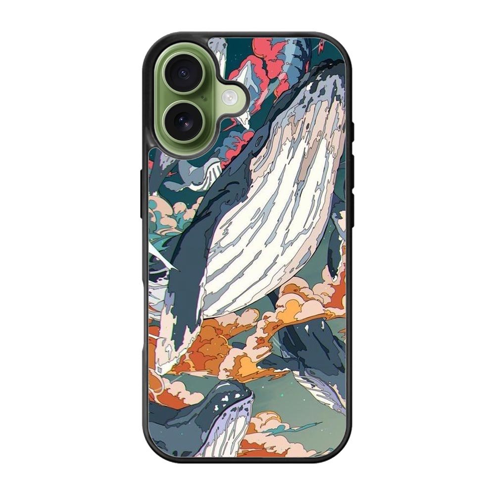 whale art iPhone 17 Case CNL0650