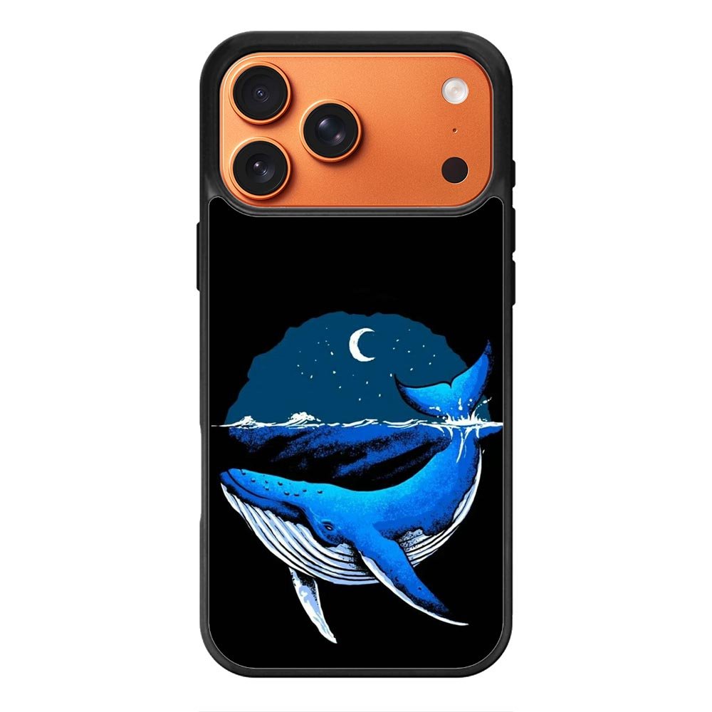whale art iPhone 17 Pro Case CNL0651