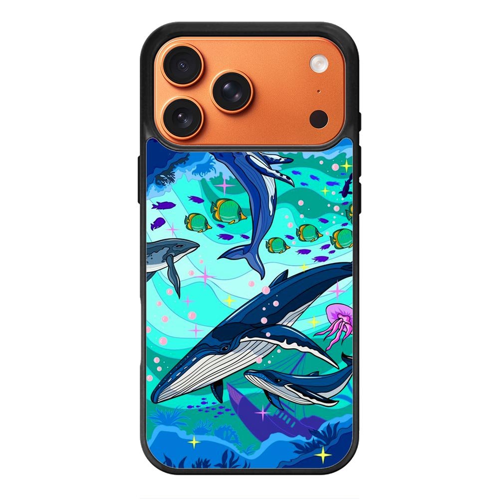 Whale Sea Art iPhone 17 Pro Case CNL0652