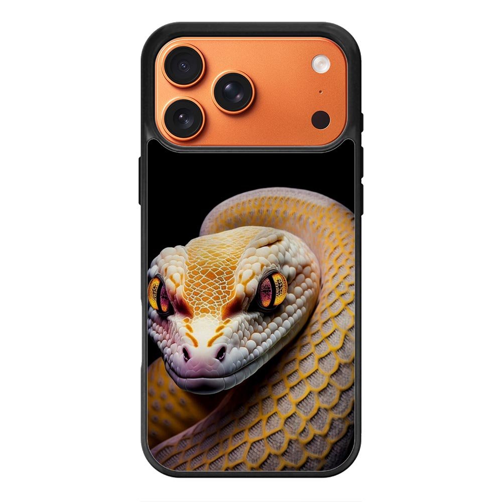 White Snake iPhone 17 Pro Case CNL0653