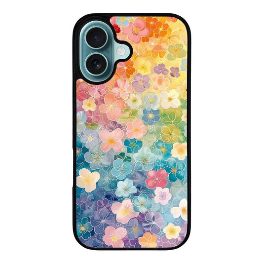 FLORAL FLOWER VL00645 iPhone 16 Case Cover