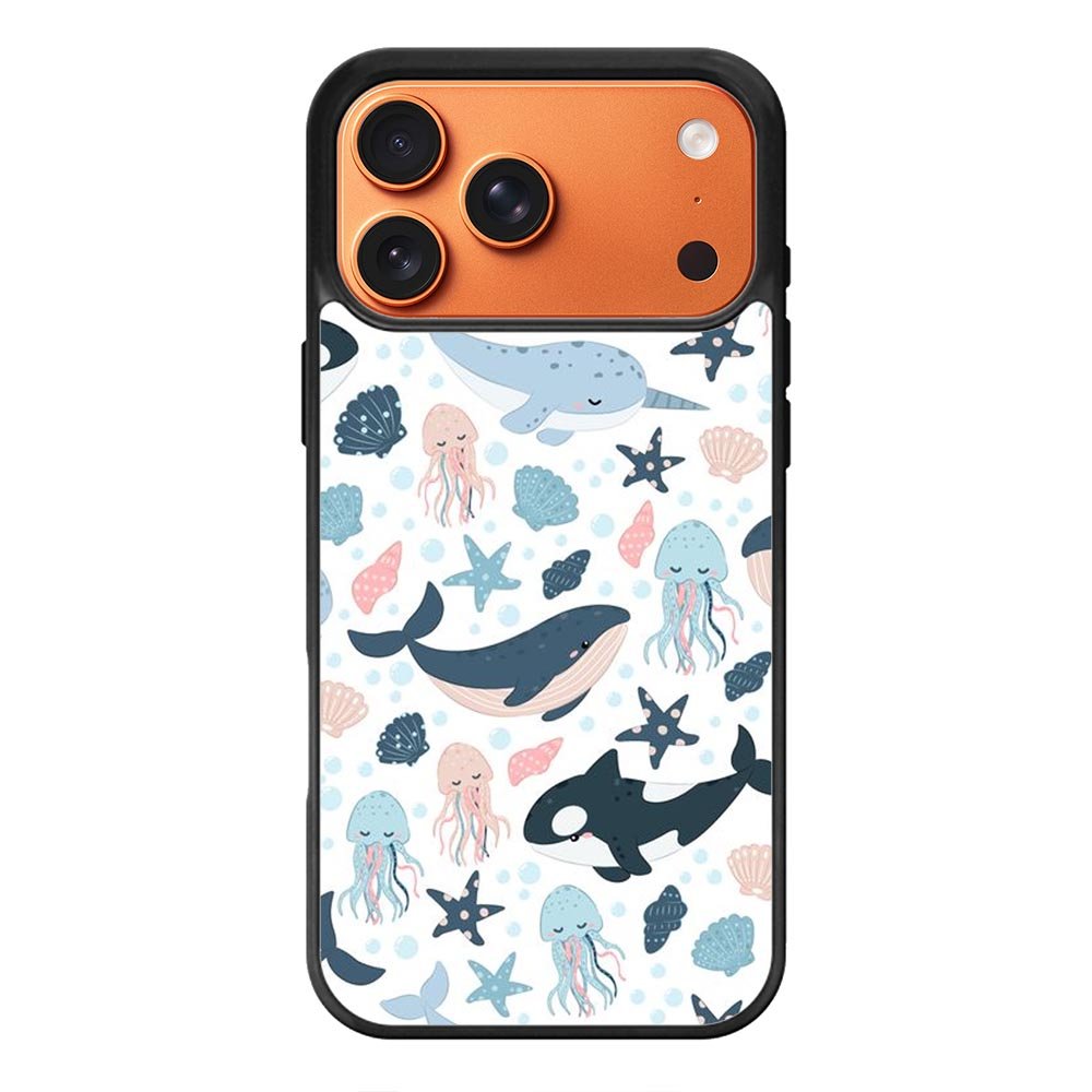 Wave fish iPhone 17 Pro Case CNL0646