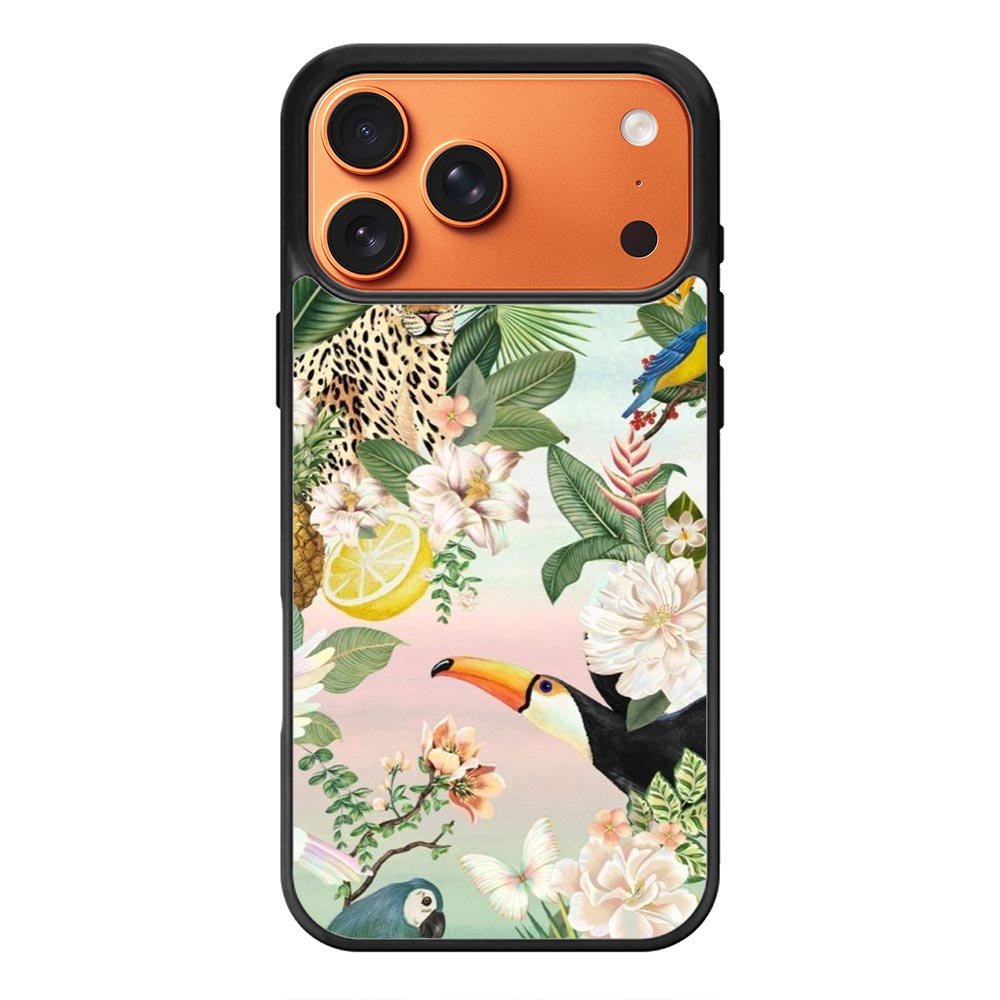 Tropical animals iPhone 17 Pro Case CNL0624