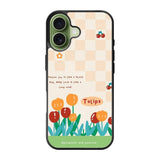 Tulips quotes iPhone 17 Case CNL0634