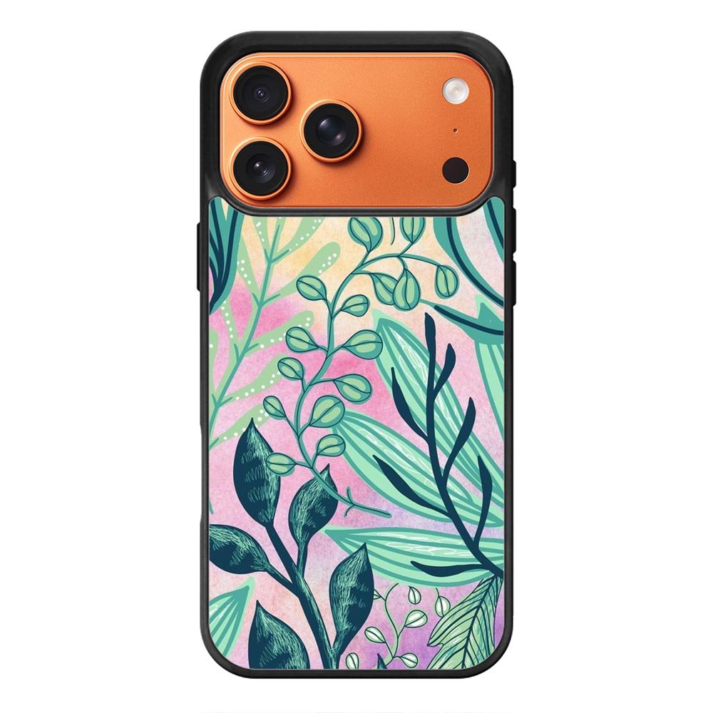 Tropical art iPhone 17 Pro Case CNL0625