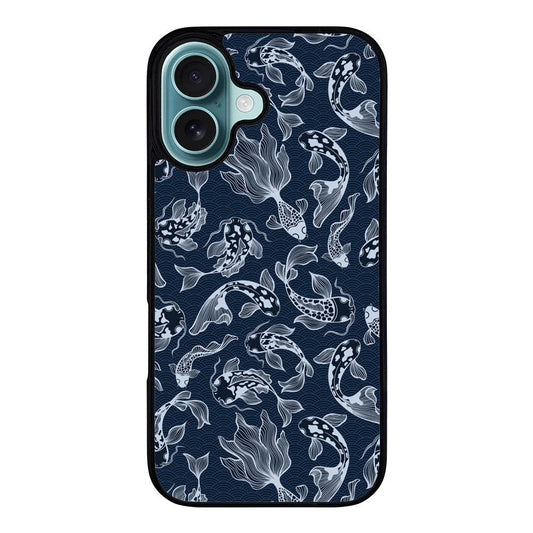 Koi fish abstract VL0023 iPhone 16 Case Cover