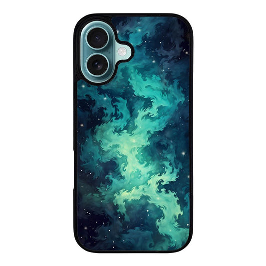 Abstract wave blue VL0204 iPhone 16 Case Cover
