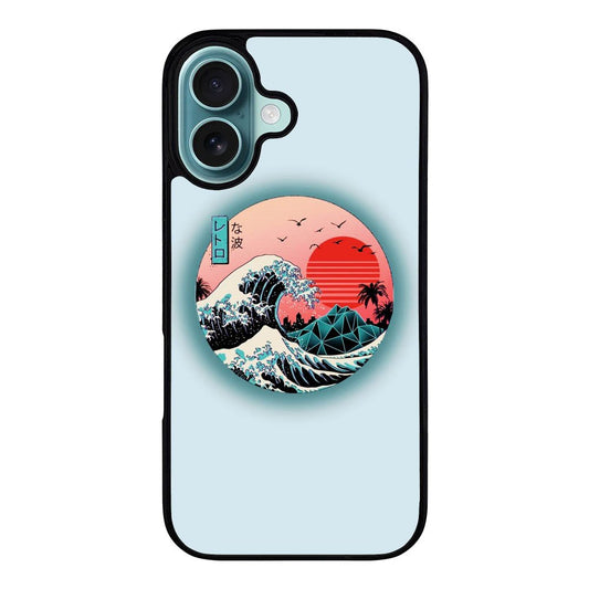 Aesthetic wave japan VL0217 iPhone 16 Case Cover
