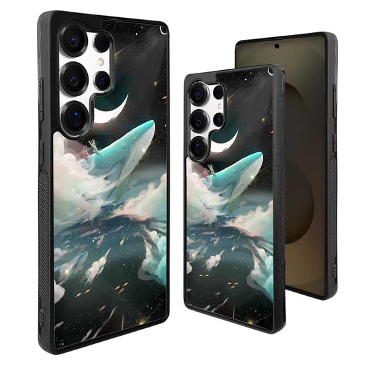 Space Whale Samsung Galaxy S25 Ultra Case CRW0006
