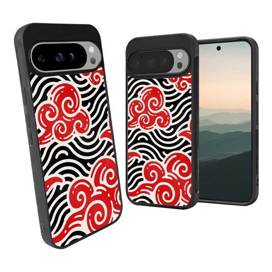 Japanese Pattern Google Pixel 9 Pro Case CRW0008