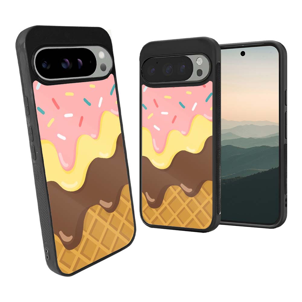 Wafel Ice Cream Toping Google Pixel 9 Pro Case CRW0002
