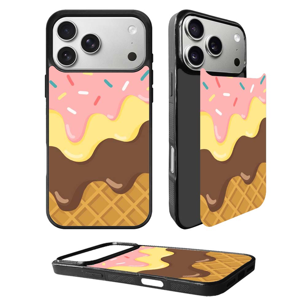 Wafel Ice Cream Toping iPhone 17 Case CRW0002