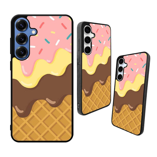Wafel Ice Cream Toping Samsung Galaxy S24 FE Case CRW0002