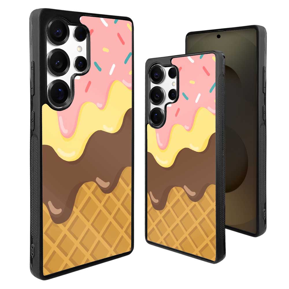 Wafel Ice Cream Toping Samsung Galaxy S25 Ultra Case CRW0002